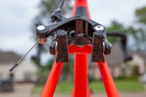 adjusting bike brakes rubbing